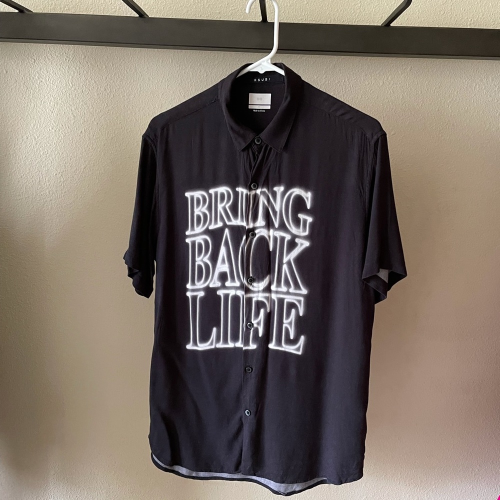 Ksubi ‘Bring Back Life’ shirt.